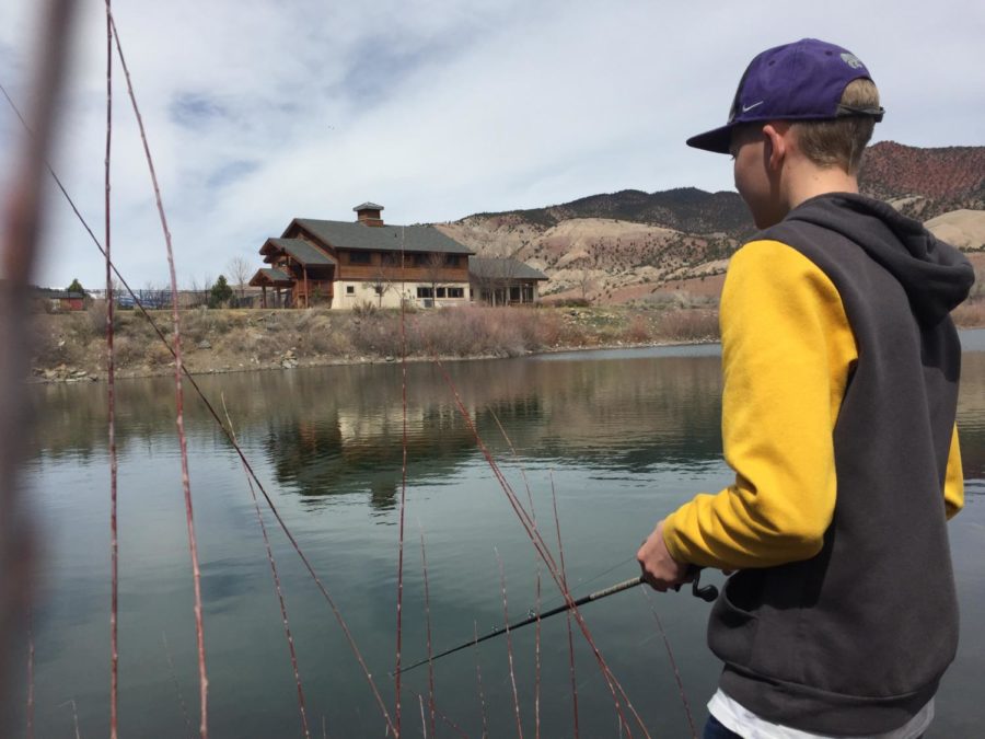 One of the best parts of living in Eagle County is access to all of the incredible outdoor activities. Cooper Treu 21 enjoys fishing in Dotsero with his family and friends. 