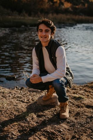 Jamil Gastelum 20 poses for his senior portrait. Gastelum was awarded the Guardian Scholarship, and he is headed to Colorado Mesa University this fall to study Biology. 